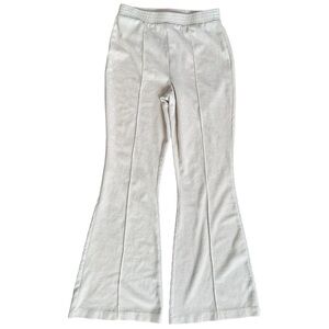 Aerie Groove-On Rib Velour High-Waisted Flare Pants – Size Small